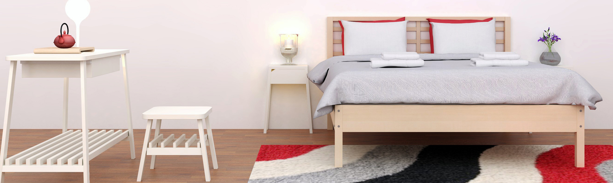 Solid Wood Bedsteads in a range of sizes